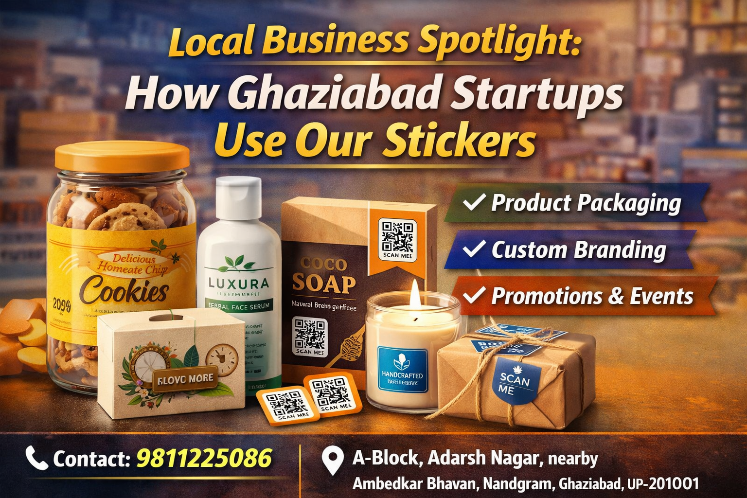 sticker printing ghaziabad