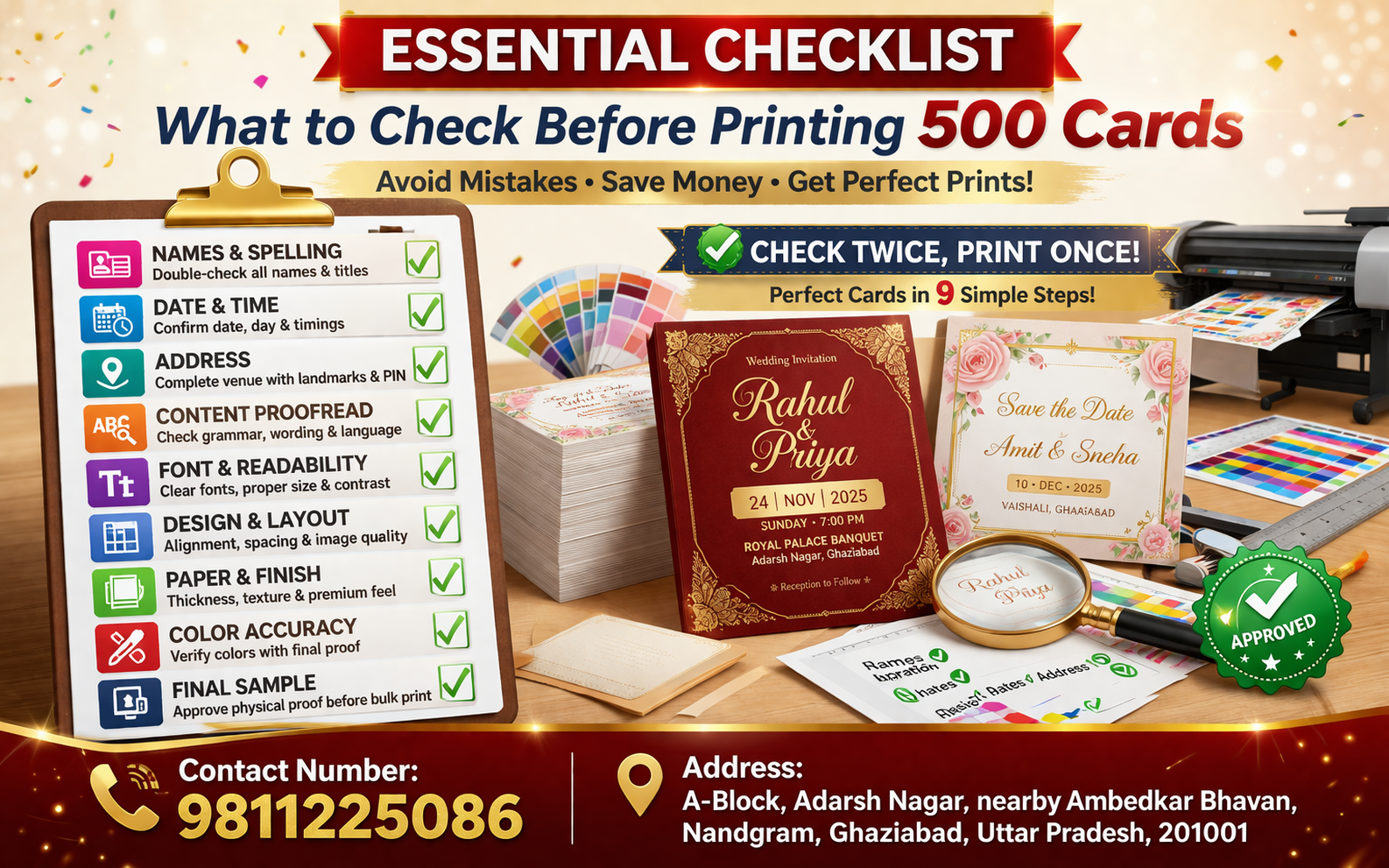 printing wedding cards