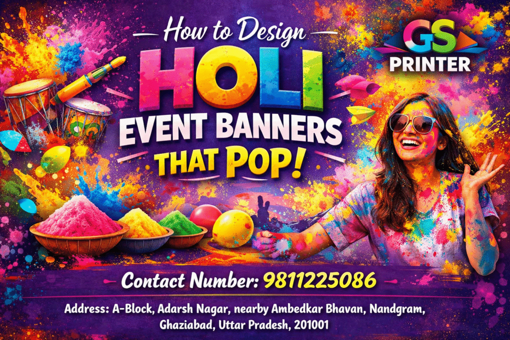 Holi Event Banners