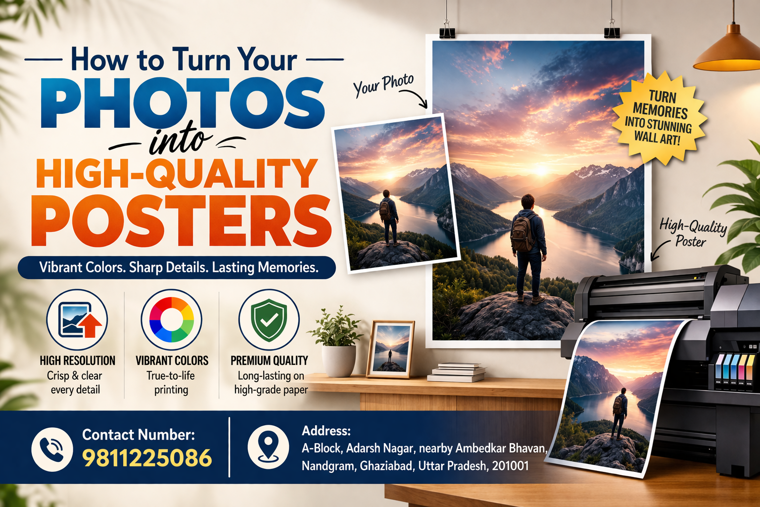 Photos in poster
