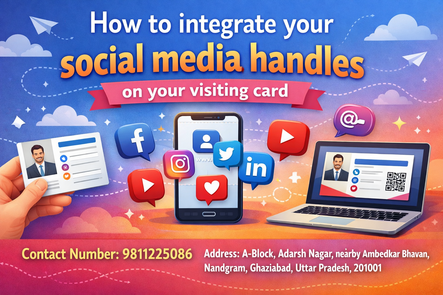 visiting card