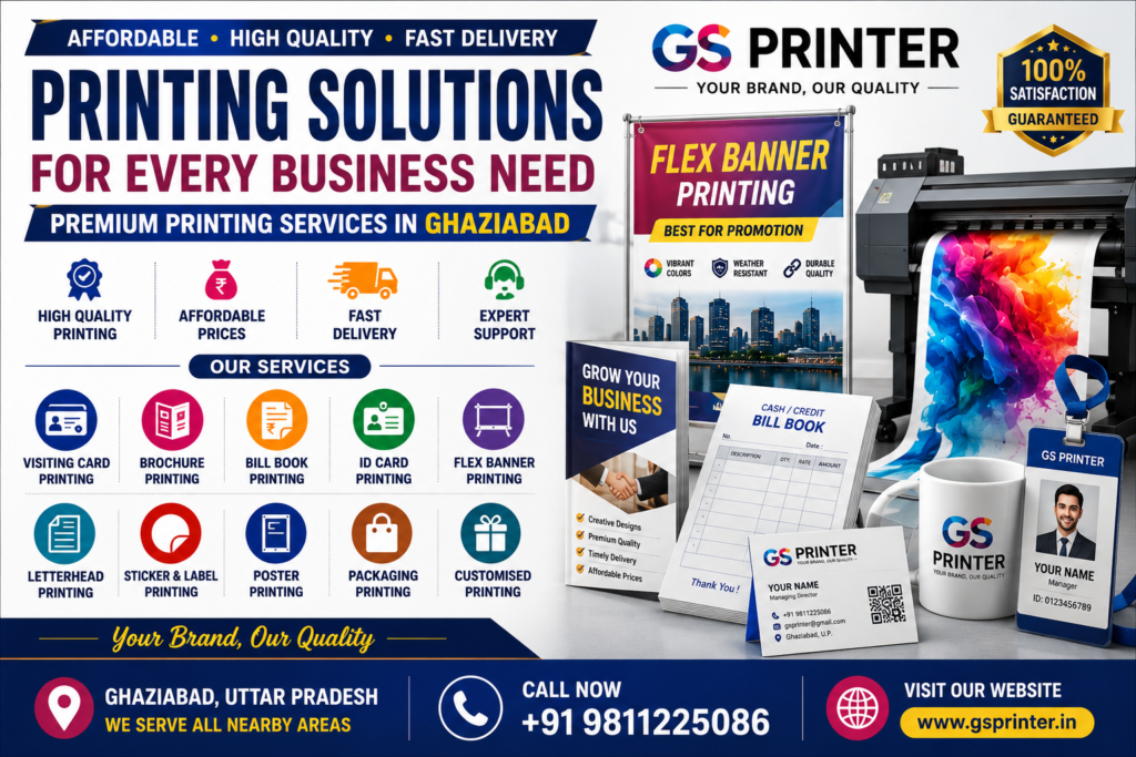 Printing Services in Ghaziabad