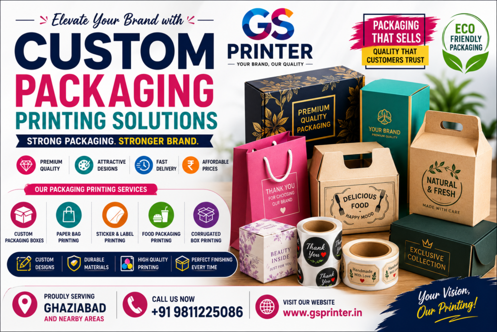 Custom Packaging Printing