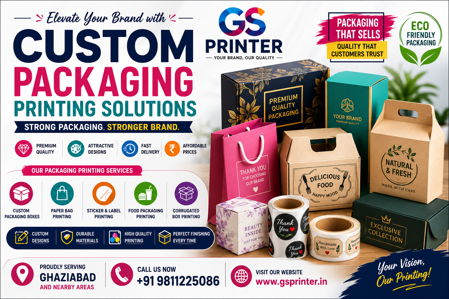 Custom Packaging Printing
