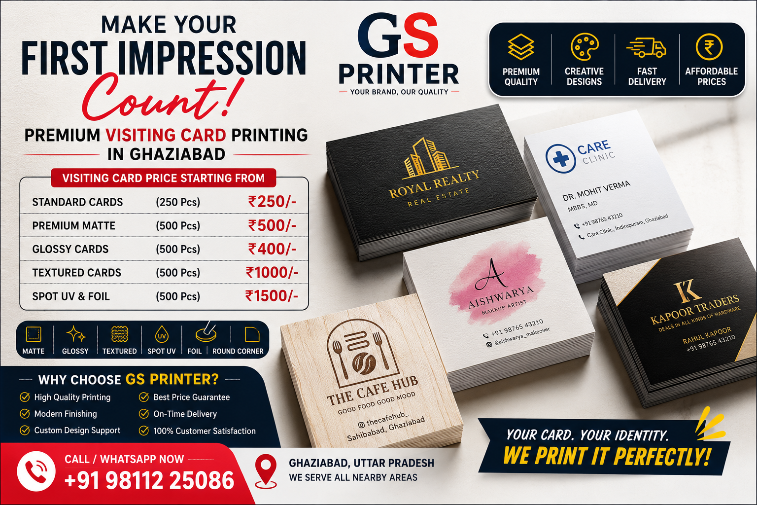 Visiting Card Printing