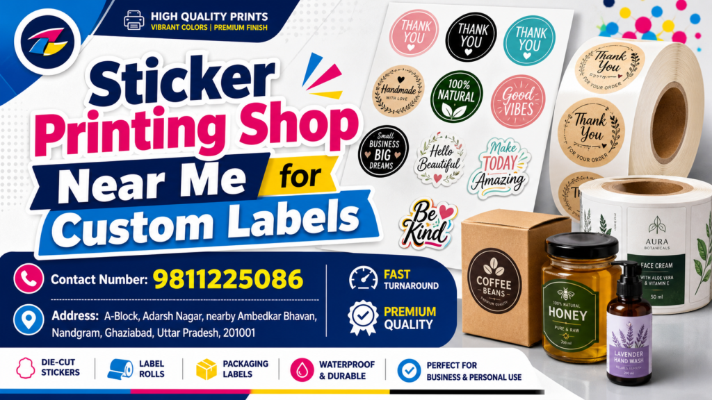Sticker Printing Shop Near Me