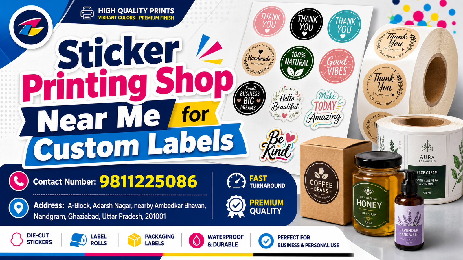 Sticker Printing Shop Near Me