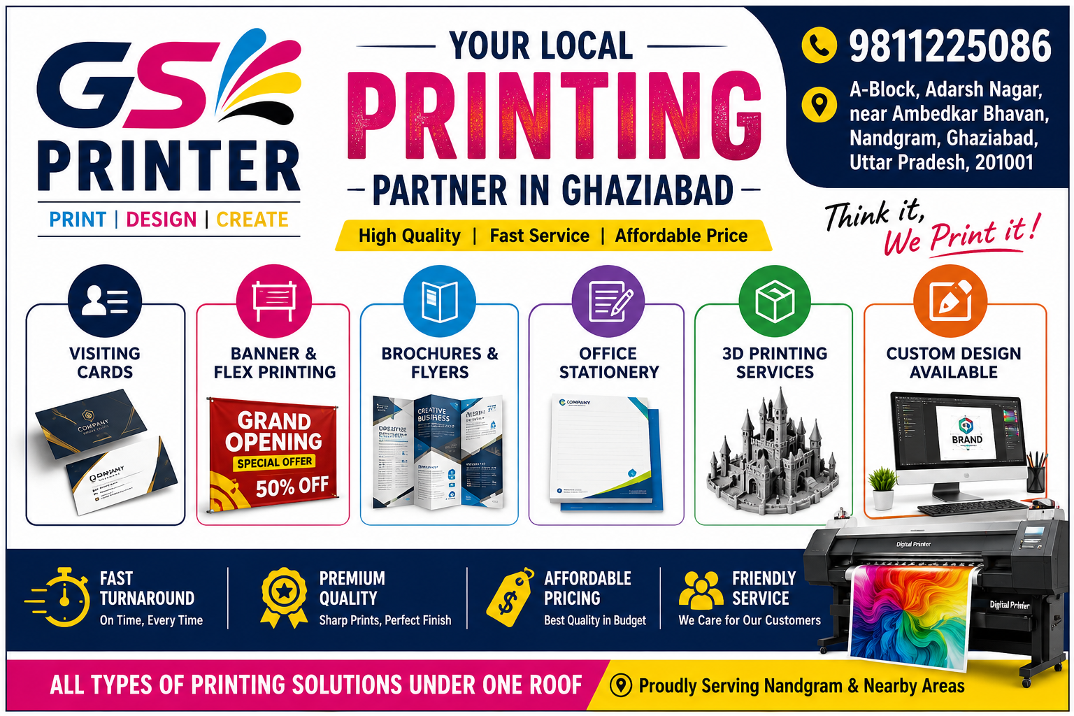 Printing Services in Nandgram Ghaziabad