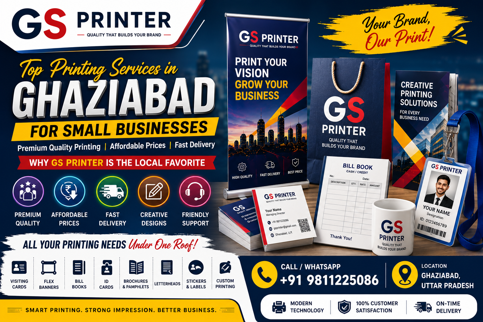 Top Printing Services in Ghaziabad