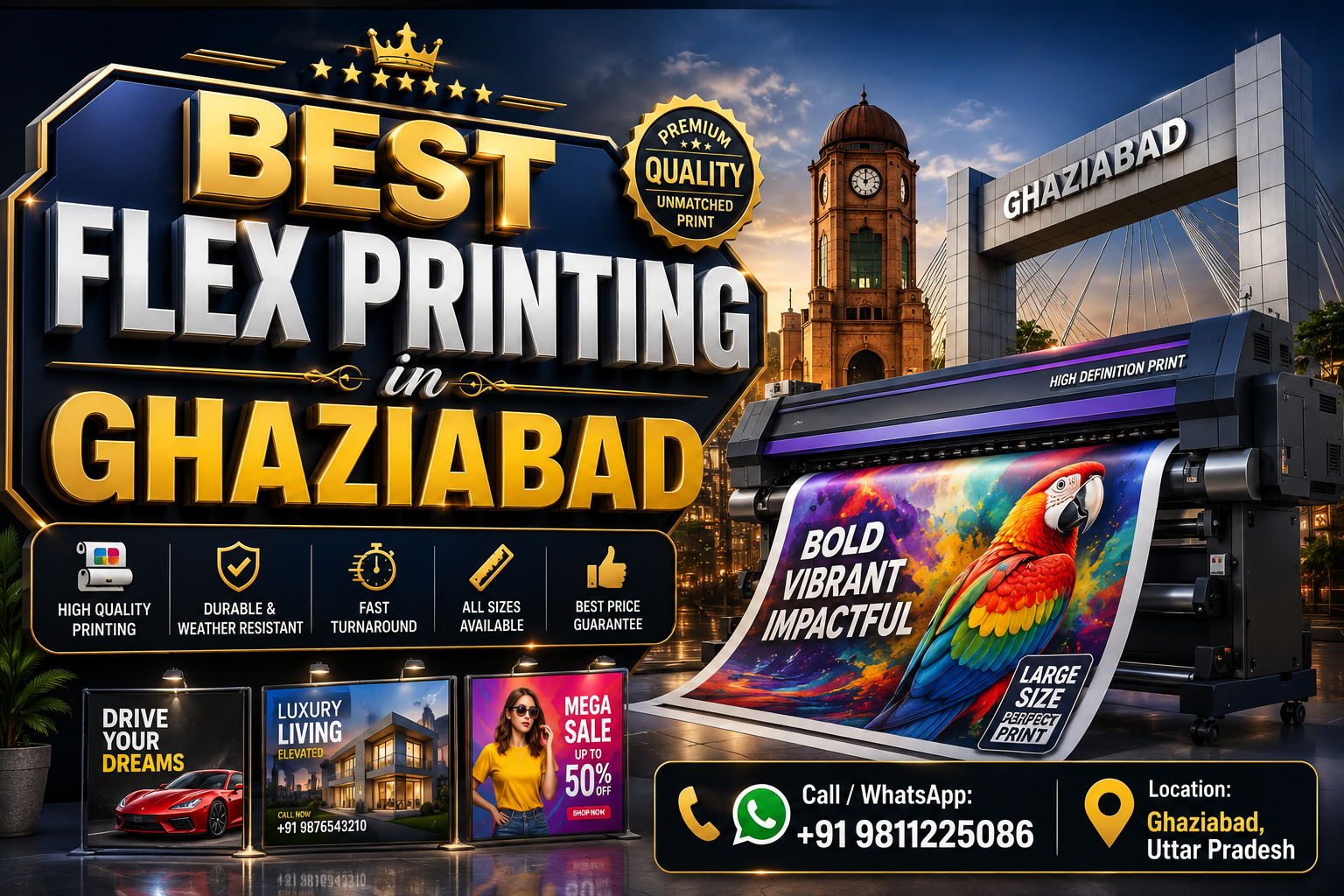 Best Flex Printing in Ghaziabad