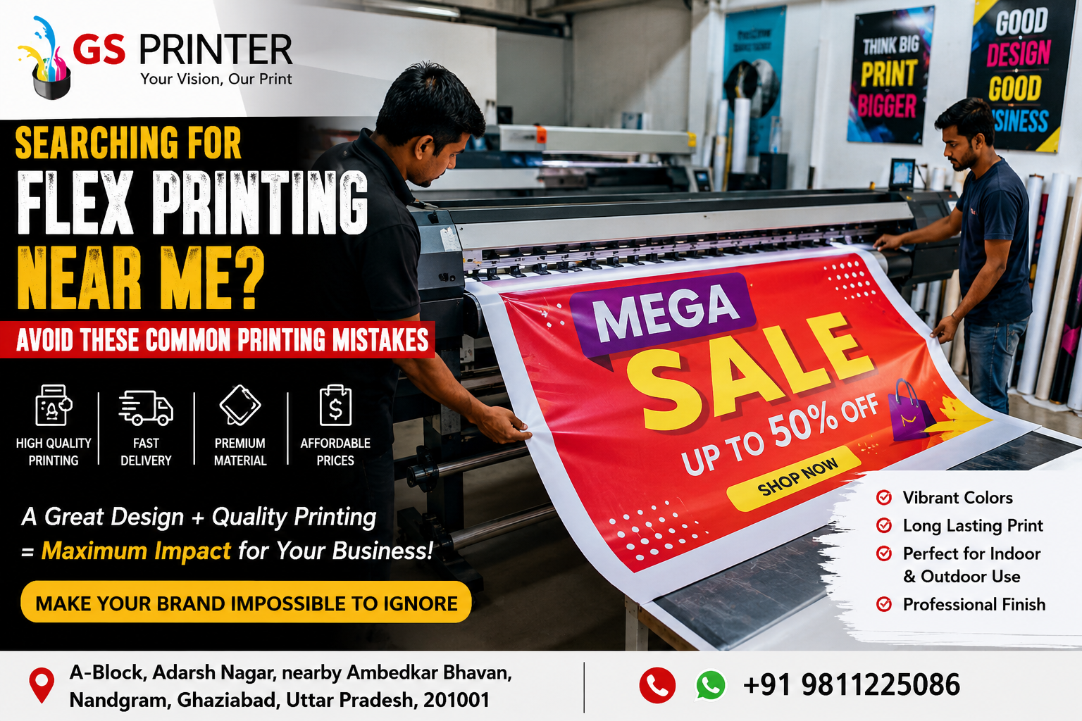 Flex Printing Near Me
