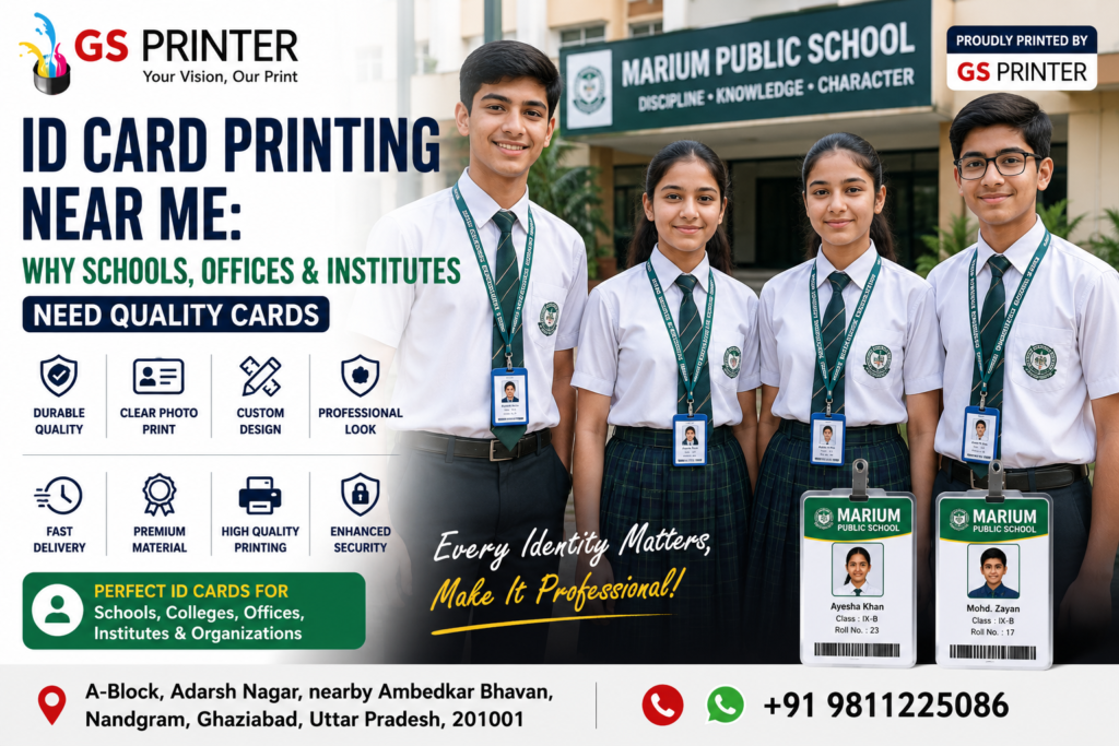 ID Card Printing Near Me