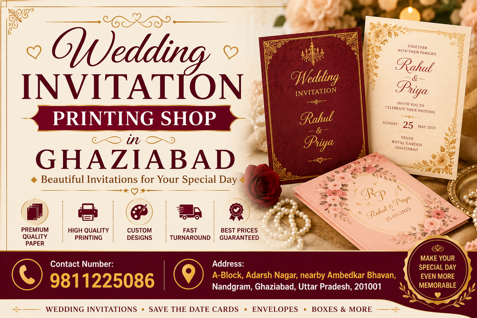 Wedding Invitation Printing