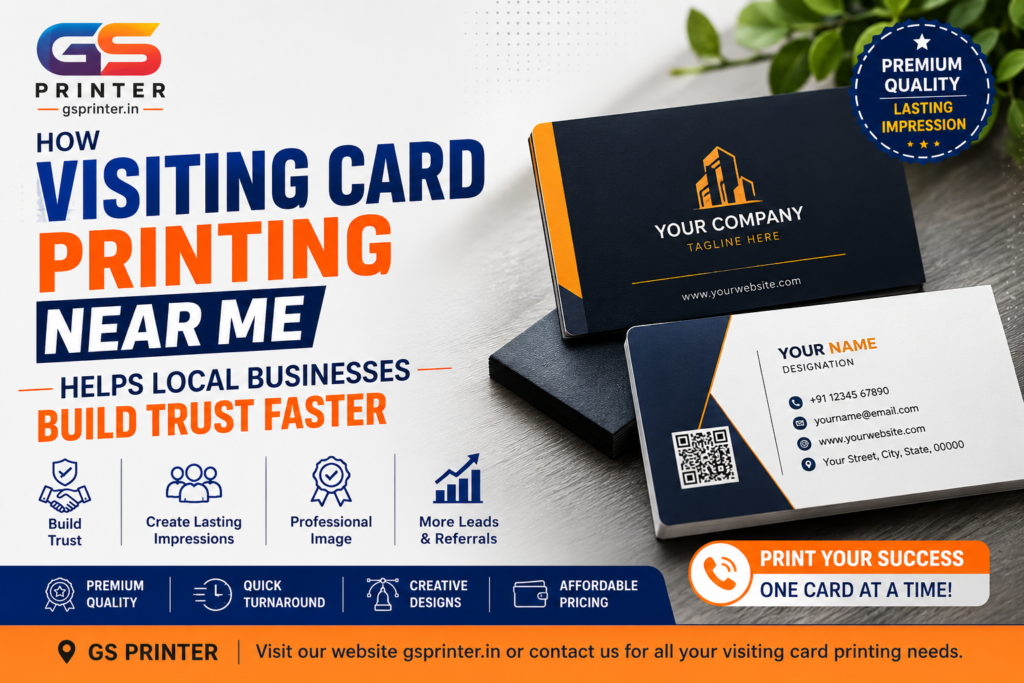 Visiting Card Printing Near Me