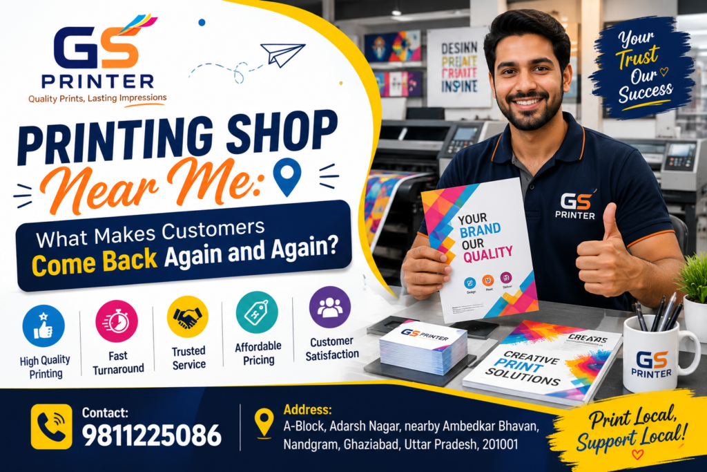 Printing Shop Near Me
