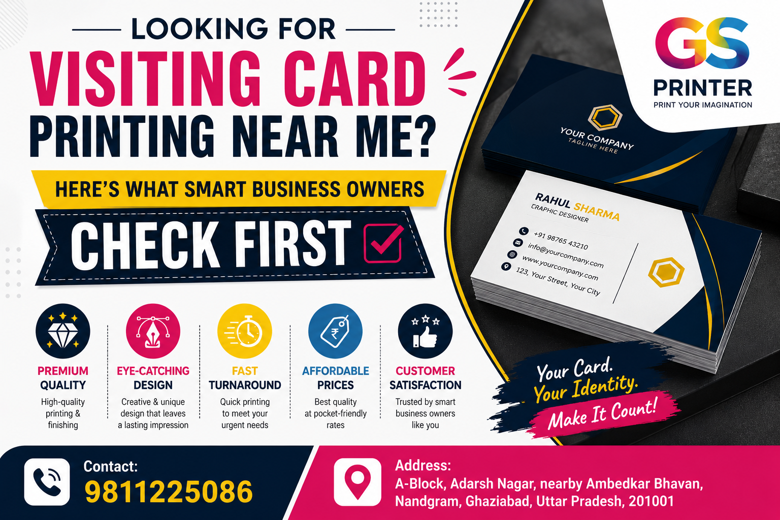Visiting Card Printing Near Me