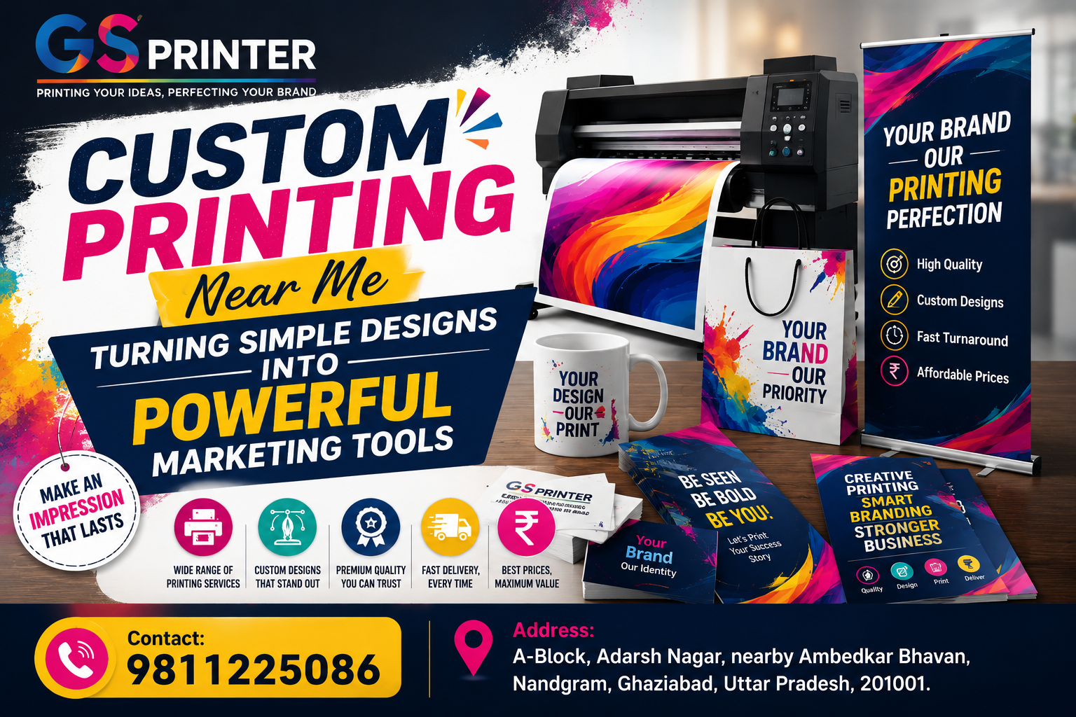 Custom Printing Near Me