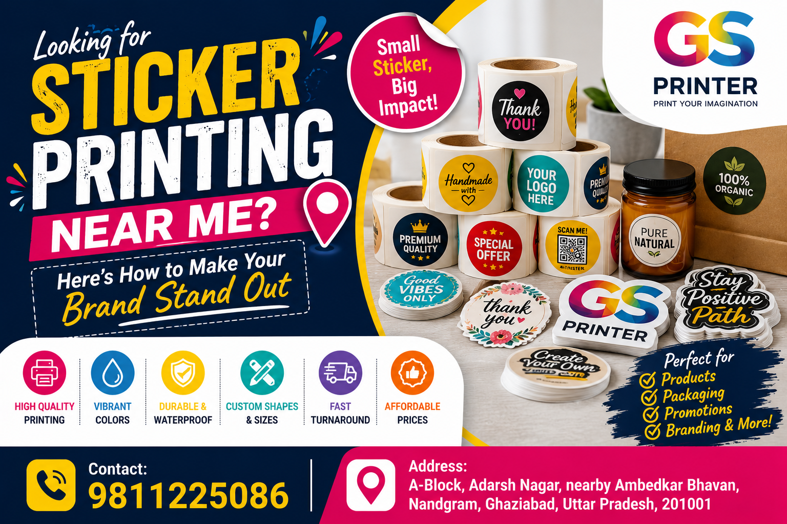 Sticker Printing Near Me